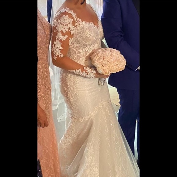 Custom Made Wedding Gown - Picture 5 of 6